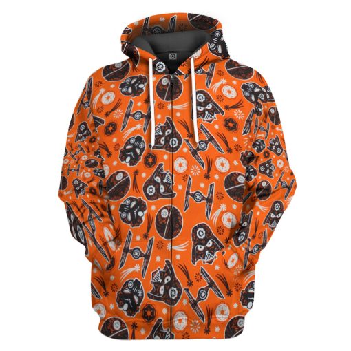 Gearhumans 3D SW Halloween Dark Side Custom Tshirt Hoodie Apparel