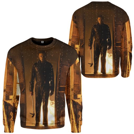 Gearhumans 3D Halloween Kills Michael Myers Custom Tshirt Hoodie Apparel - Image 6