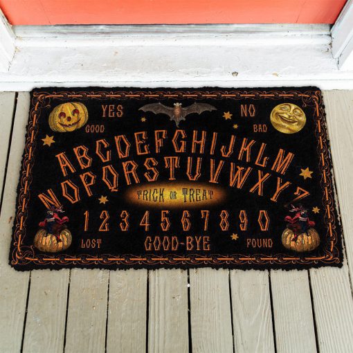 Gearhumans 3D Talking Board Ouijia Board Halloween Style Custom Doormat - Image 6