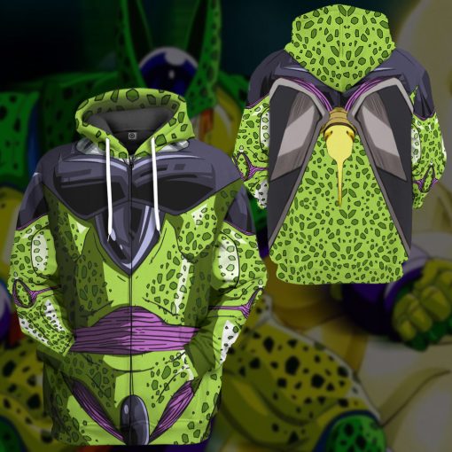 Gearhumans 3D Cell Dragon Ball Custom Tshirt Hoodie Apparel 12 Gearhumans 3D Cell Dragon Ball Custom Tshirt Hoodie Apparel - Image 12