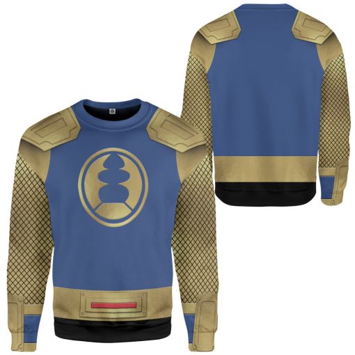 Gearhumans 3D The Navy Thunder Rangers Ninja Storm Custom Tshirt Hoodie Apparel - Image 6