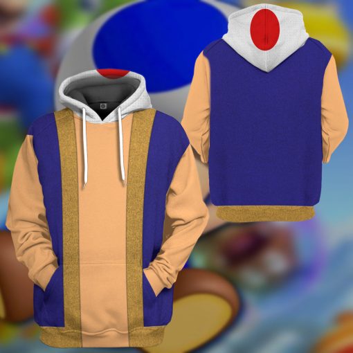 Gearhumans 3D Toad Toodler Custom Hoodie Tshirt Apparel - Image 11