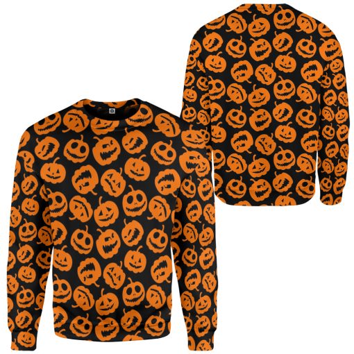 Gearhumans 3D SNL David S Pumpkin Custom Hoodie Tshirt Apparel - Image 6