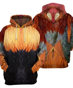 Gearhumans Rooster - 3D All Over Printed Shirt