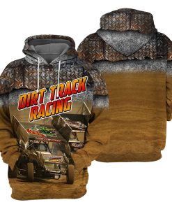 Gearhumans Dirt Track Racing - 3D All Over Printed Shirt