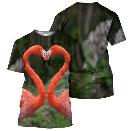 Gearhumans Flamingo - 3D All Over Printed Shirt