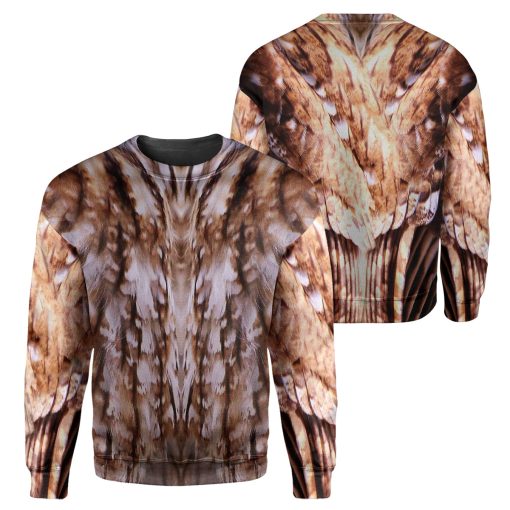 Gearhumans Owl - 3D All Over Printed Shirt