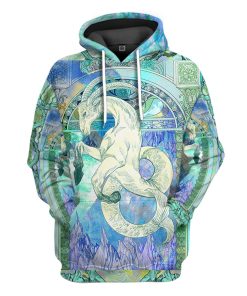 Gearhumans 3D The Bright Side Of Capricorn Custom Tshirt Hoodie Apparel
