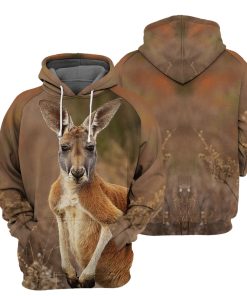 Gearhumans Kangaroo - 3D All Over Printed Shirt