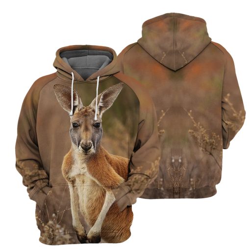 Gearhumans Kangaroo - 3D All Over Printed Shirt 5 Gearhumans Kangaroo - 3D All Over Printed Shirt