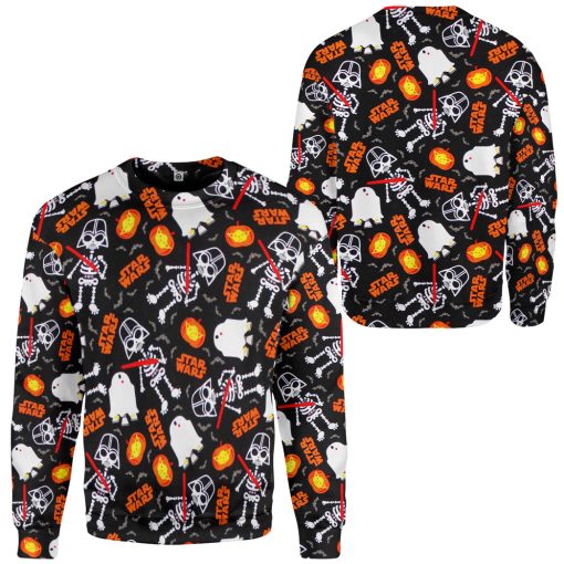 Gearhumans 3D SW Halloween Trick Or Treat Custom Tshirt Hoodie Apparel