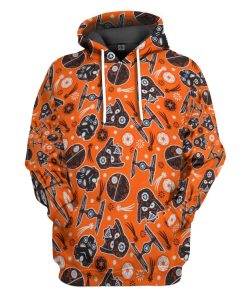 Gearhumans 3D SW Halloween Dark Side Custom Tshirt Hoodie Apparel