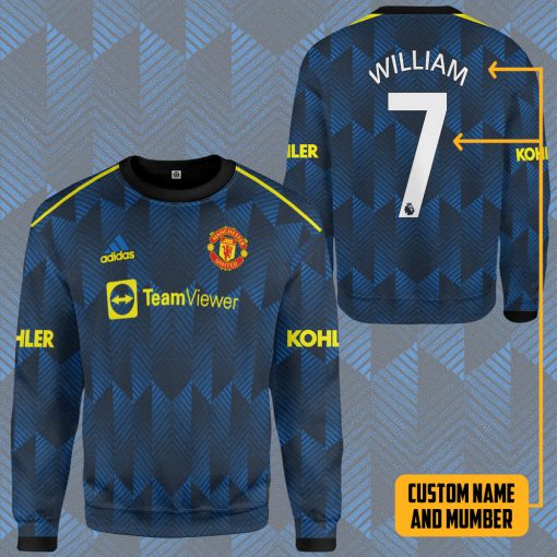 Gearhumans 3D MU CR7 Jersey Custom Name Custom Number Tshirt Hoodie Apparel - Image 12