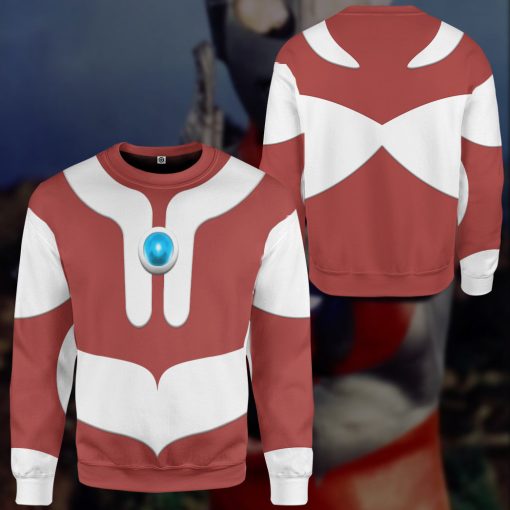 Gearhumans 3D Ultraman Custom Hoodie Tshirt Apparel - Image 13