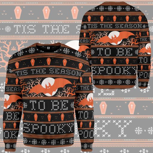 Gearhumans 3D Ugly Halloween Spooky Season Custom Hoodie Tshirt Apparel