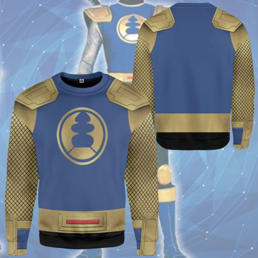 Gearhumans 3D The Navy Thunder Rangers Ninja Storm Custom Tshirt Hoodie Apparel - Image 12