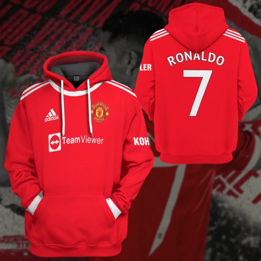 Gearhumans 3D MU CR7 Jersey Custom Tshirt Hoodie Apparel - Image 13