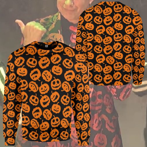 Gearhumans 3D SNL David S Pumpkin Custom Hoodie Tshirt Apparel - Image 12