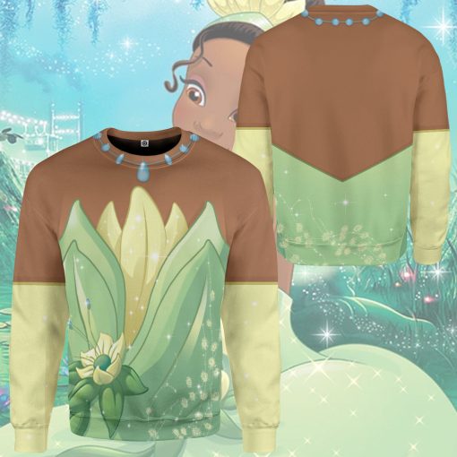 Gearhumans 3D Tiana Princess Custom Tshirt Hoodie Apparel - Image 12