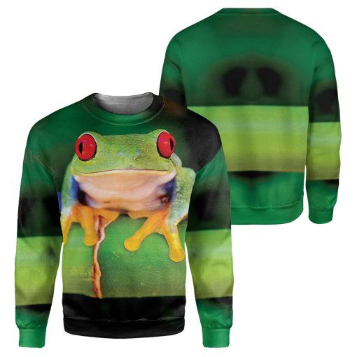 Gearhumans Frog - 3D All Over Printed Shirt - Image 2