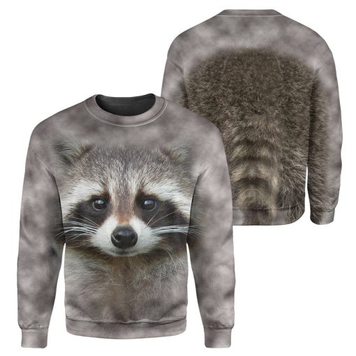 Gearhuman Raccoon - 3D All Over Printed Shirt - Image 2