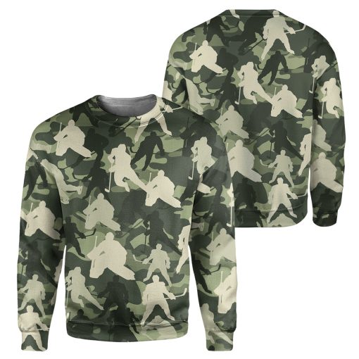 Gearhumans Hockey Camo - 3D All Over Printed Shirt - Image 2