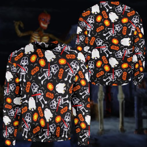 Gearhumans 3D SW Halloween Trick Or Treat Custom Tshirt Hoodie Apparel
