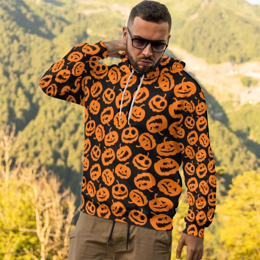 Gearhumans 3D SNL David S Pumpkin Custom Hoodie Tshirt Apparel - Image 13