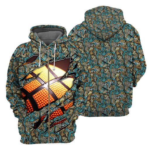 Gearhumans Basketball - 3D All Over Printed Shirt - Image 4