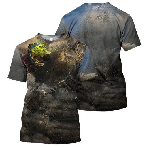 Gearhumans Mountain Biking - 3D All Over Printed Shirt
