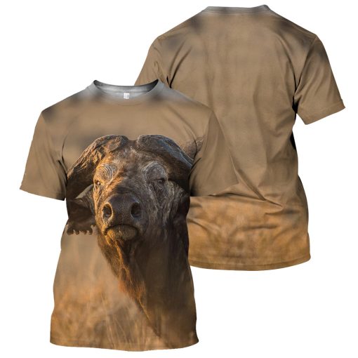 Gearhumans Buffalo - 3D All Over Printed Shirt