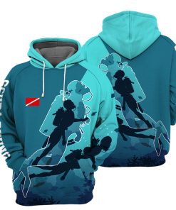 Gearhumans Scuba Diving - 3D All Over Printed Shirt