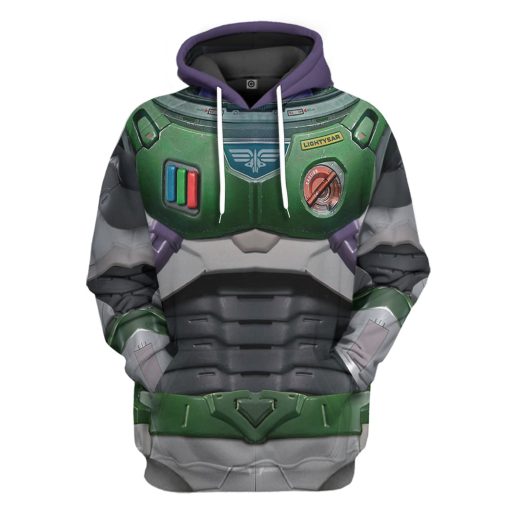 Gearhumans 3D Lightyear Custom Hoodie Tshirt Apparel