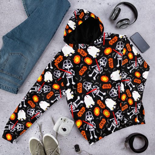 Gearhumans 3D SW Halloween Trick Or Treat Custom Tshirt Hoodie Apparel
