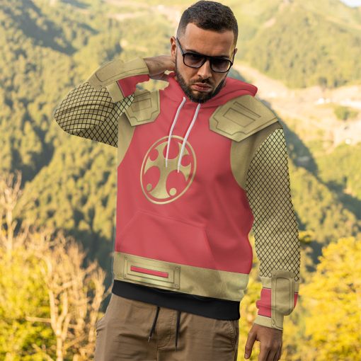 Gearhumans 3D The Crimson Thunder Rangers Ninja Storm Custom Tshirt Hoodie Apparel - Image 14