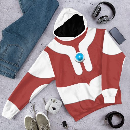 Gearhumans 3D Ultraman Custom Hoodie Tshirt Apparel - Image 14