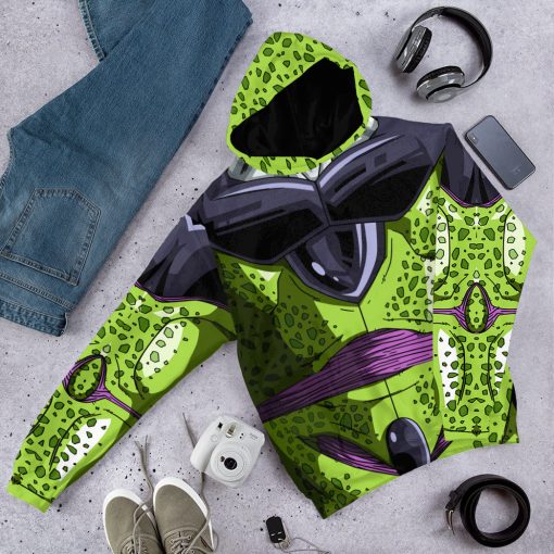 Gearhumans 3D Cell Dragon Ball Custom Tshirt Hoodie Apparel 14 Gearhumans 3D Cell Dragon Ball Custom Tshirt Hoodie Apparel - Image 14