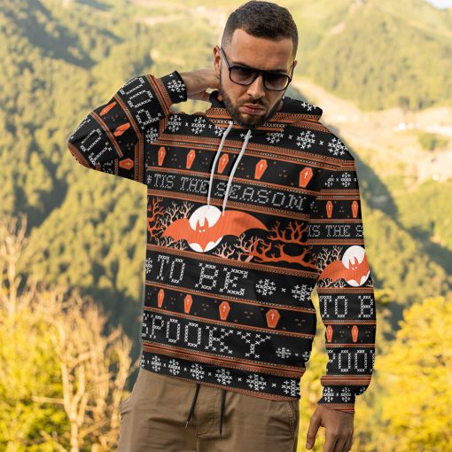 Gearhumans 3D Ugly Halloween Spooky Season Custom Hoodie Tshirt Apparel