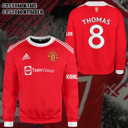 Gearhumans 3D MU CR7 Jersey Custom Name Custom Number Tshirt Hoodie Apparel