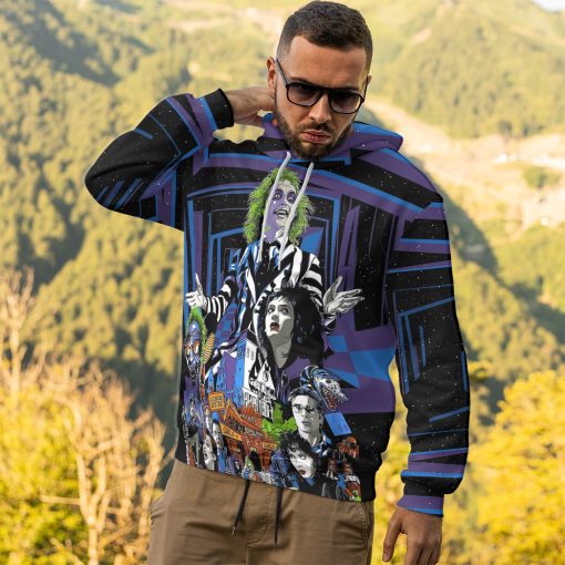 Gearhumans 3D Beetlejuice Time Custom Hoodie Tshirt Apparel - Image 14