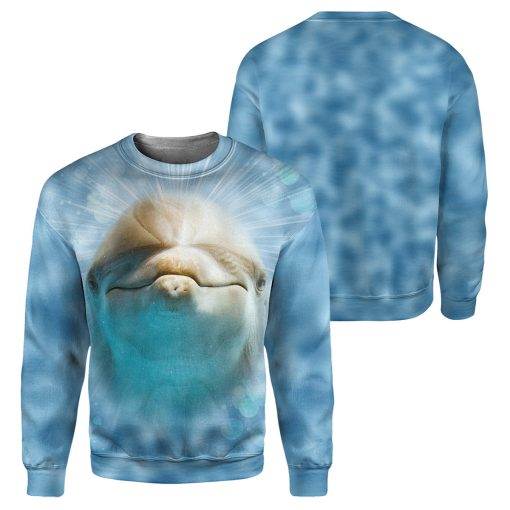 Gearhumans Dolphin - 3D All Over Printed Shirt - Image 2