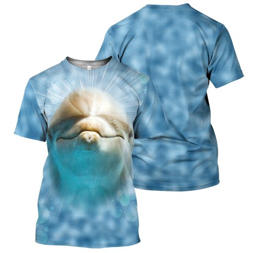 Gearhumans Dolphin - 3D All Over Printed Shirt - Image 3
