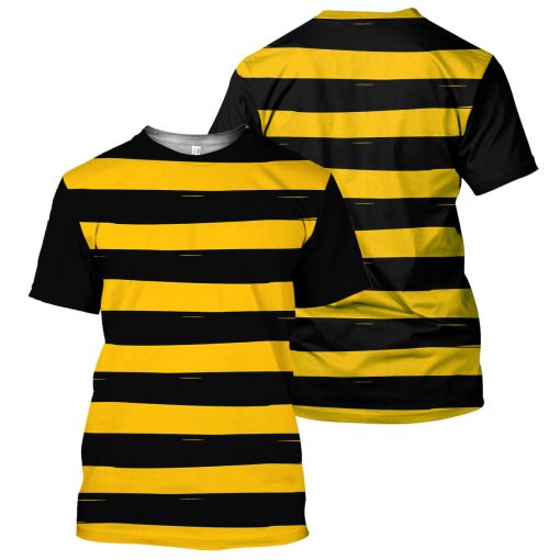 Gearhumans Bee - 3D All Over Printed Shirt