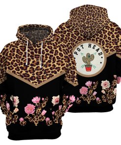 Gearhumans Cactus Leopard - 3D All Over Printed Shirt