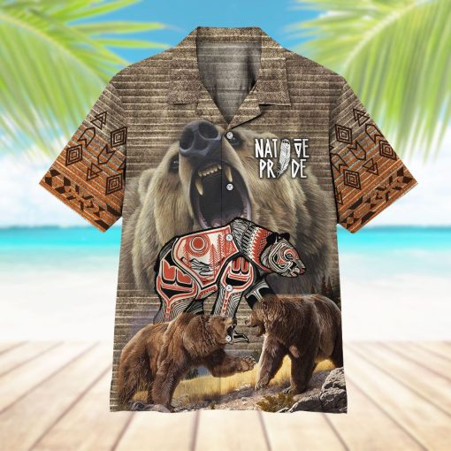 Gearhuman 3D Native Bear Pride Hawaii Shirt 5 Gearhuman 3D Native Bear Pride Hawaii Shirt - Image 5