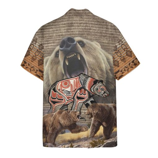 Gearhuman 3D Native Bear Pride Hawaii Shirt 2 Gearhuman 3D Native Bear Pride Hawaii Shirt - Image 2