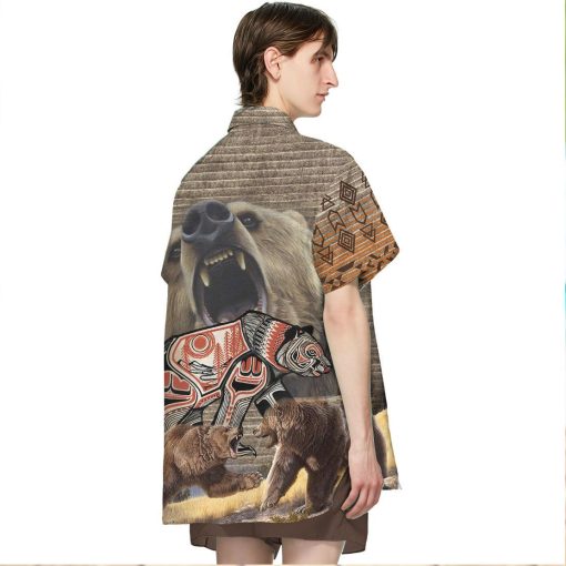 Gearhuman 3D Native Bear Pride Hawaii Shirt 3 Gearhuman 3D Native Bear Pride Hawaii Shirt - Image 3