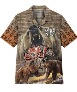 Gearhuman 3D Native Bear Pride Hawaii Shirt