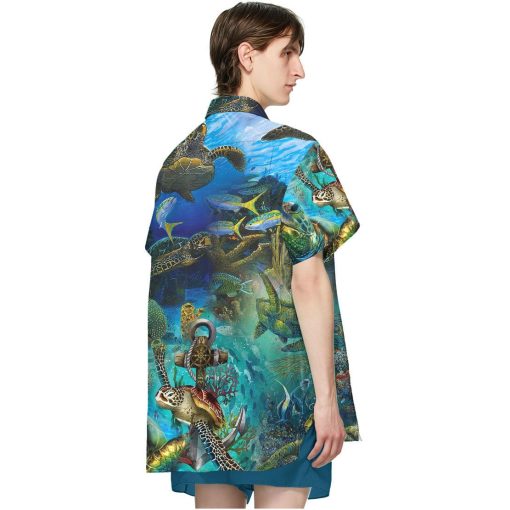 Gearhuman 3D Turtles Hawaii Shirt - Image 4
