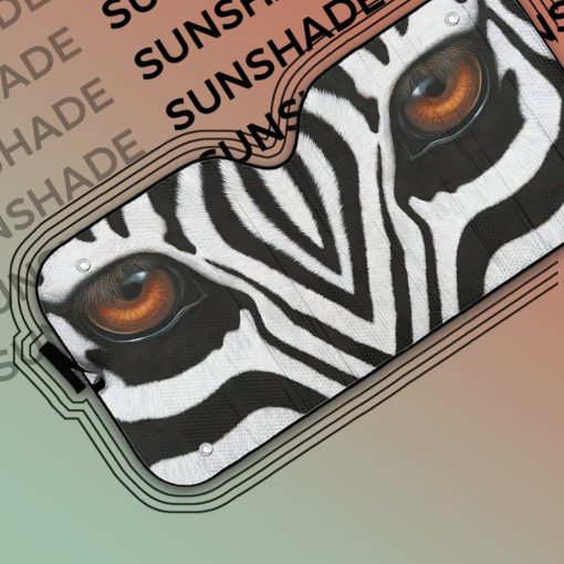 Gearhuman 3D Zebra Eyes Sunshade - Image 7